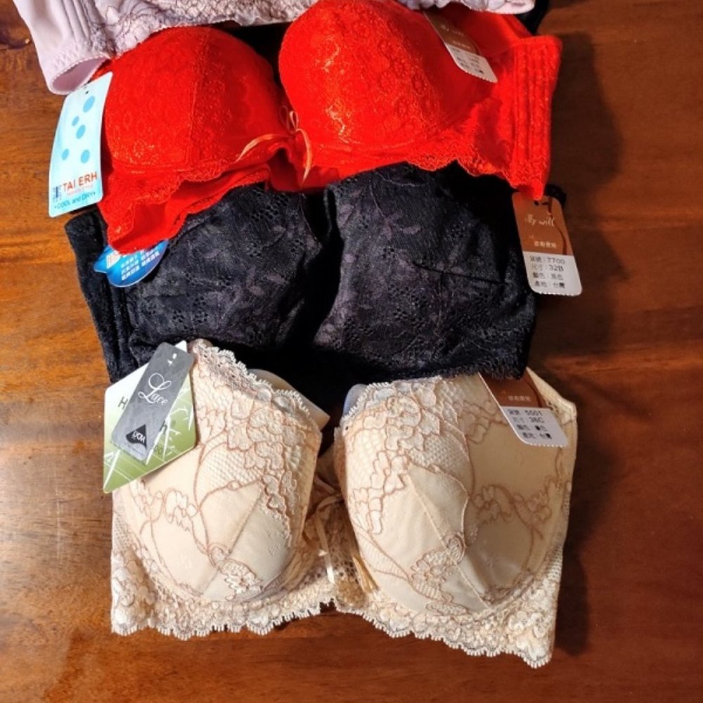 Beige Pushup Bra, Size